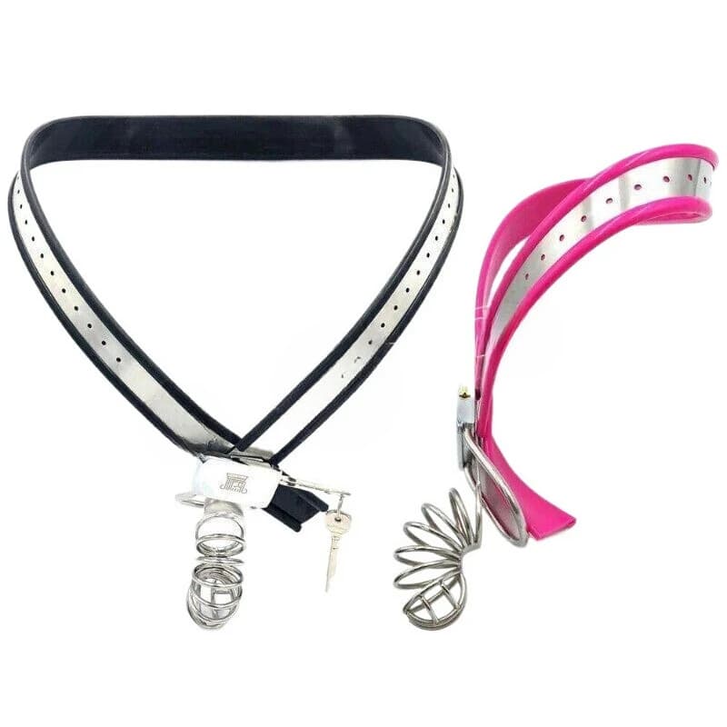 New Chest Belt Stainless Steel Maschile, Pants with Integral Sand and Cuffs for Chest, Sex Toy for Adults