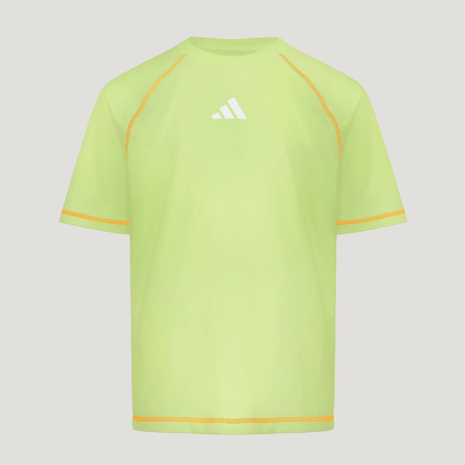 Adidas genuine summer children's daily casual round neck knitted short sleeved T-shirt KZ2776