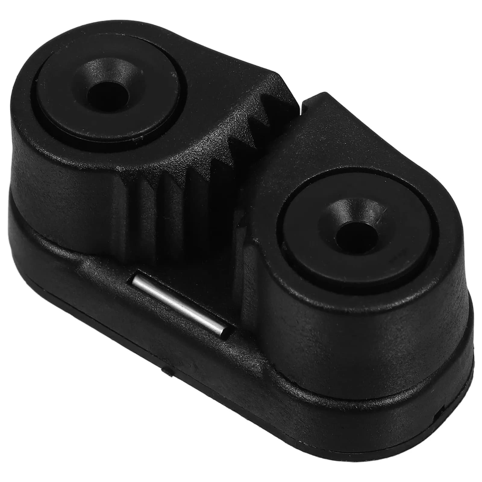 Morsetto a camma composito da 64 mm con ingresso allargato per controllo fune/barra di barche a vela, kayak, con 2 file di cuscinetti a sfera in nylon