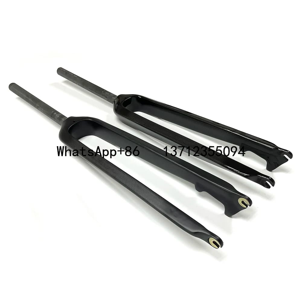 Super lightweight 700C carbon fiber front fork with carbon fork for hot sales