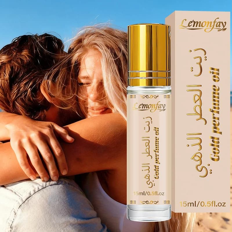 Lemonfay Luxury Perfume Oil in Roll-On Flacone 15ml/0.5fl.oz, Long-Term Arab Fragrance for Travel and Gifts