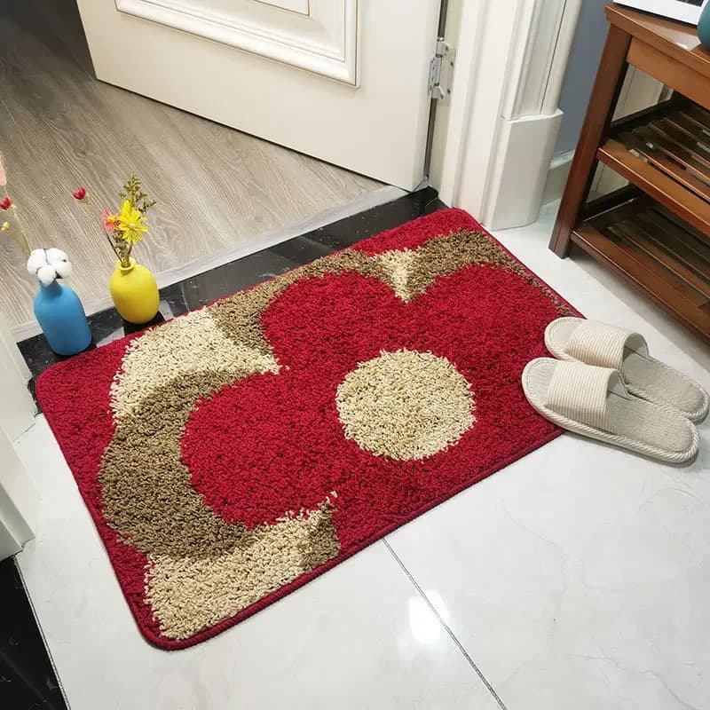Tappetino da bagno Decorazioni per la casa Tappeto da pavimento assorbente per acqua Tappeto spesso Ingresso casa Zerbino da bagno sul fondo Tappetino per bagno Tappetino per WC