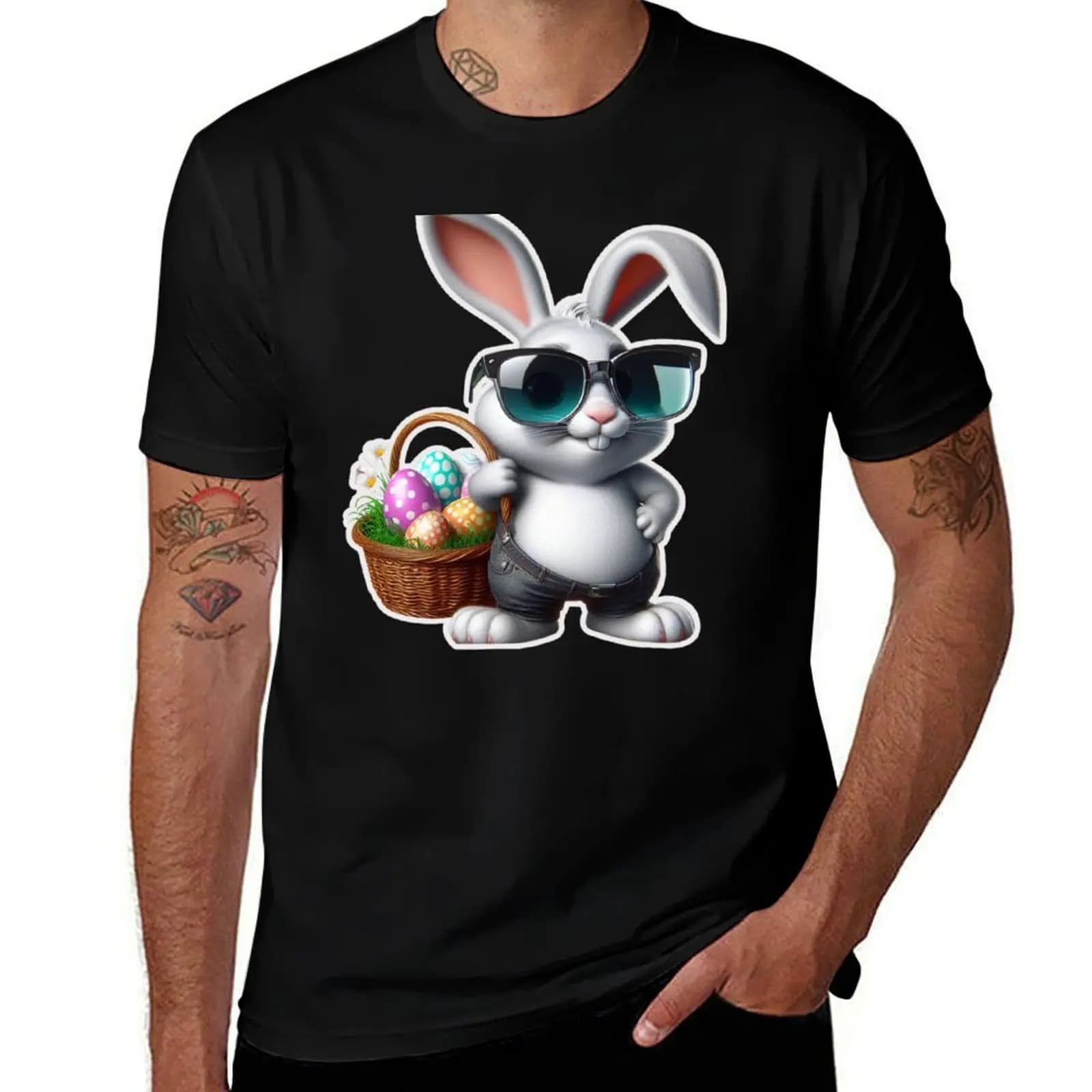 Shirt Boys Kids Toddler Rabbit Bunny Egg Hunting T-Shirt Sweat Resistant Workout Tee Shirt