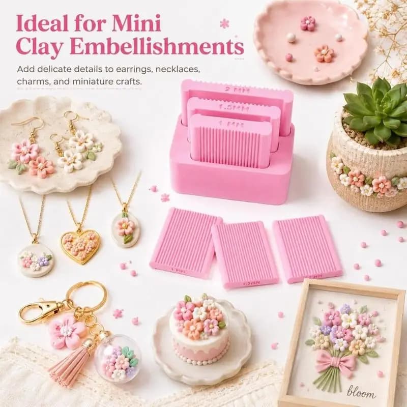 3D Print Mini Polymer Clay Bead Maker Hand Rolling Reusable Bead Shaping Tool Handmade Ceramic Grinding Tools