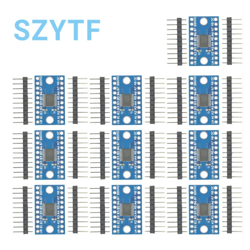 1-10PCS TXS0108E Convertitore di livello logico a 8 canali Modulo traduttore di tensione bidirezionale da 3,3 V a 5 V per Arduino e Raspberry Pi