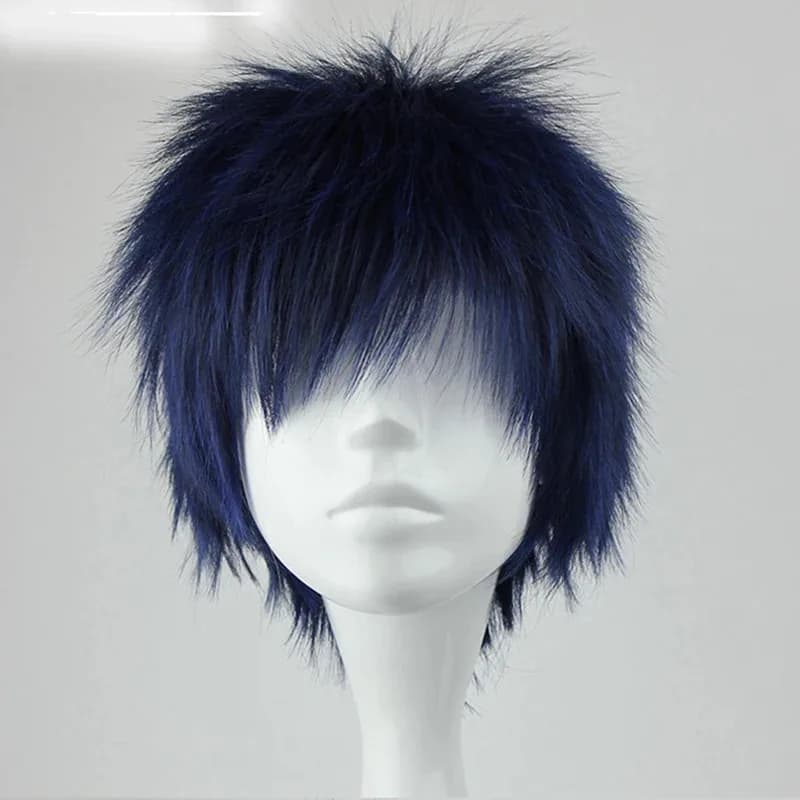 LQAnime Kuroko's Basketball Aomine Daiki Wig Cosplay Ichinose Tokiya Heat Resistant Synthetic Hair + a wig cap