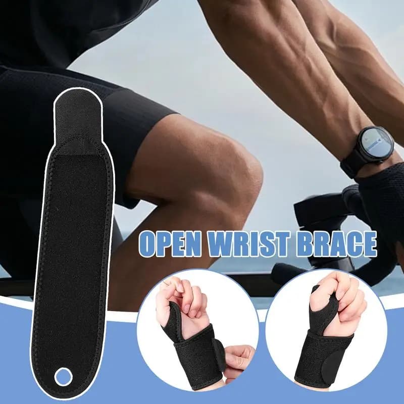 Fasce per il polso Tutore per il polso Protezione elastica per la mano destra Manica di compressione regolabile Cinghie traspiranti per uomo Donna Golf