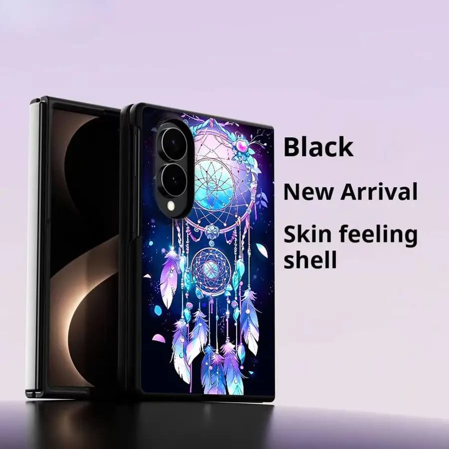 Luxury Phone Cover Case for Samsung Galaxy ZFold Wide ZFold8 Z Fold 8 Z Fold8 Wide Magical Dream Catcher