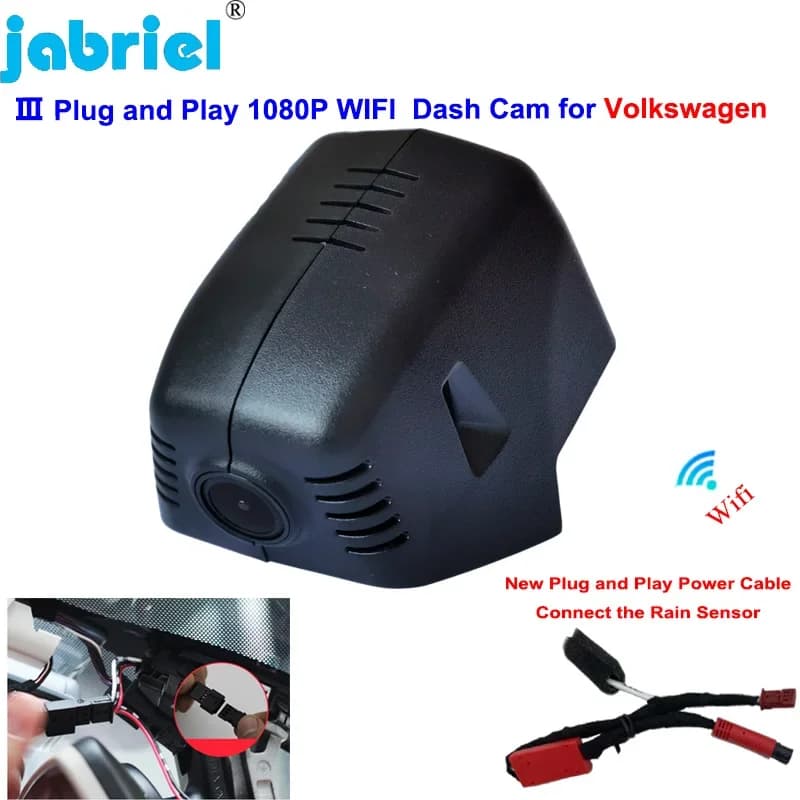 Nuova Auto DVR Dash Macchina Fotografica per Volkswagen VW Passat Tiguan Atlas Golf Arteon Sharan Magotan Seat Ateca Skoda Karoq 2017 2019 2021
