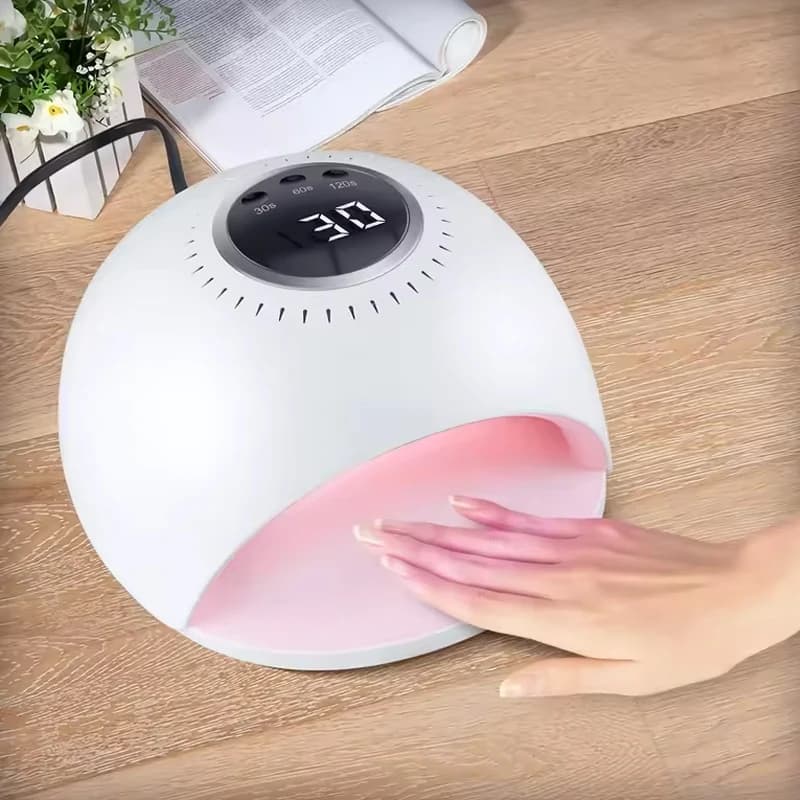 Lampada asciuga unghie Smart UV LED 5S Asciugatura rapida 42 LED Unghie Gel Polish Lampada polimerizzante Macchina per manicure