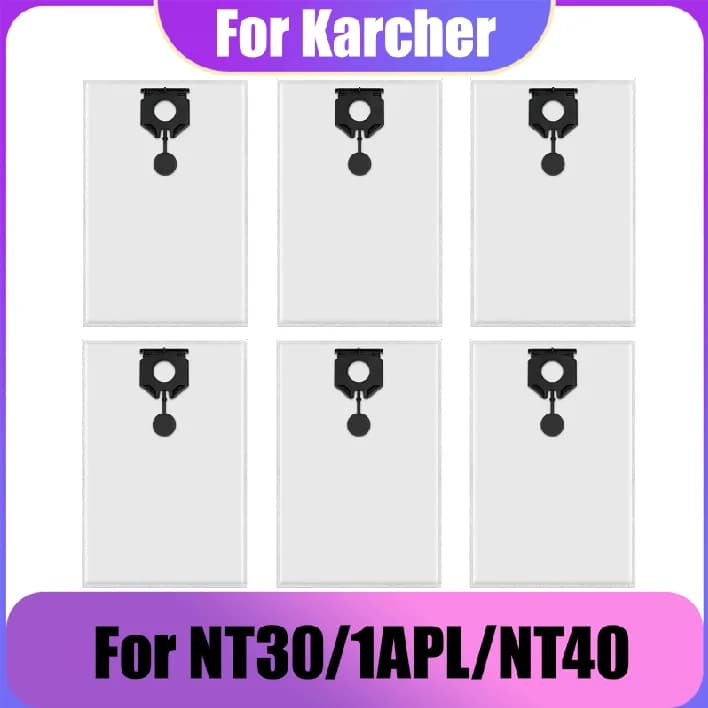 Dust Bag for Karcher NT 30/1 Ap L/ NT 30/1 Tact Te L/ NT 30/1 Tact L (2.889-154.0) /NT40 Accessories replacement spare parts