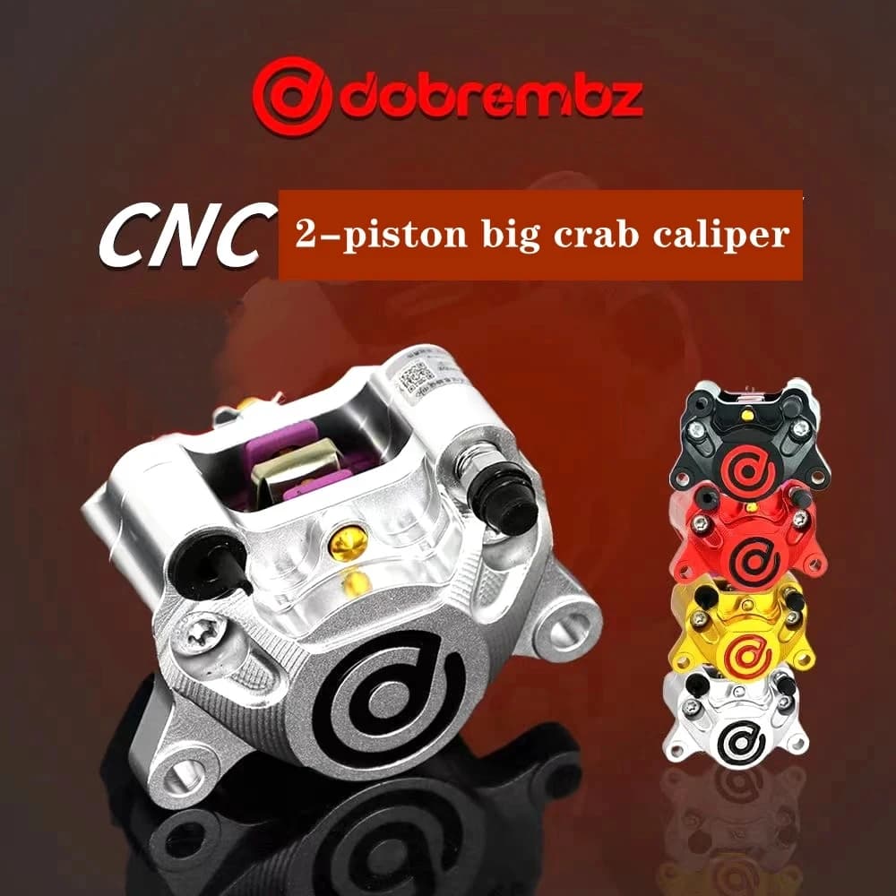 Universal Motorcycle 84mm Mount 2Piston Brake Caliper For Honda Yamaha Scooter RSZ JOG NIU Dirt Bike Front Rear Disc Brake Pump