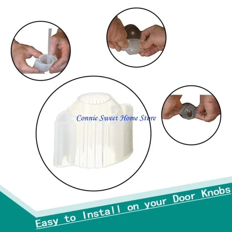 LXAF Maniglia per porta in silicone Protezione da parete Maniglia per porta Manopole per porta Manopole sicurezza