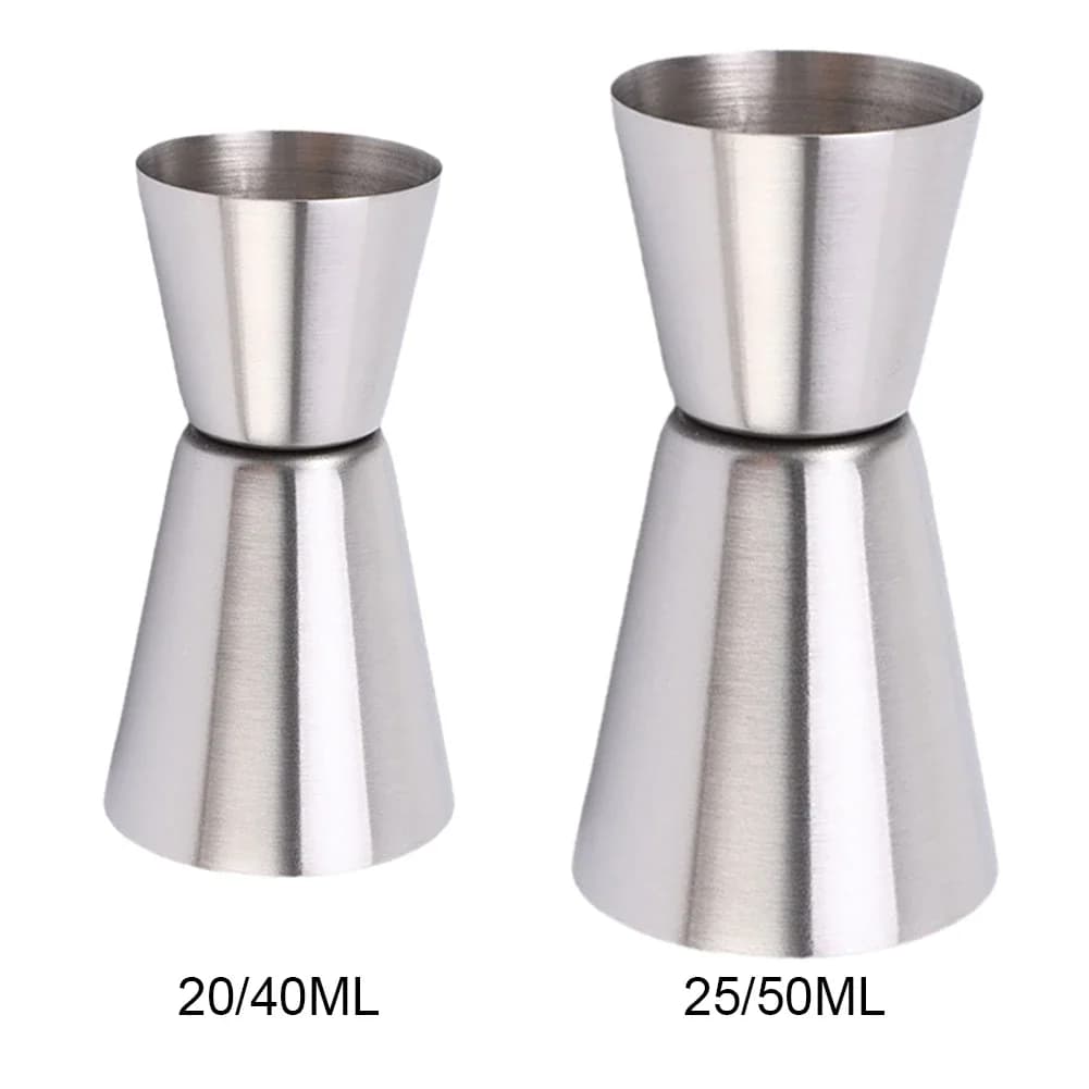Doppio Jigger Shot Glass Misurino Shot Misura Jigger Cocktail Jigger di misurazione per barista Forniture per barista