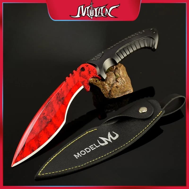 26 CM Go Go Periferiche di gioco Gurkha Coltello Artigianale in metallo Modello di arma da collezione Ornamenti da scrivania Regalo di compleanno creativo per il giocattolo del ragazzo