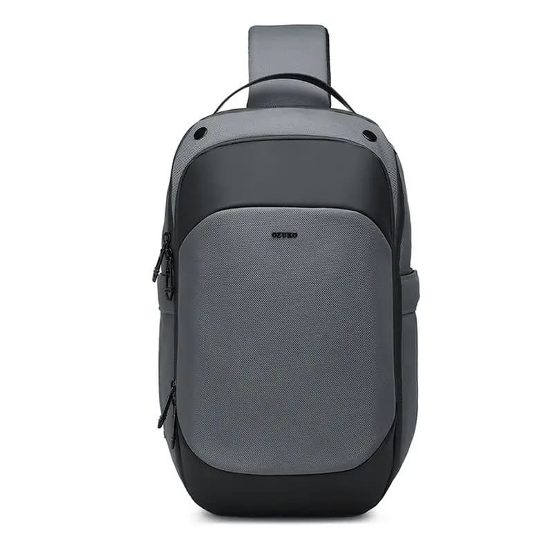 OZUKO Crossbody bag For Men Anti Theft 14 Laptop Backpack Bag Waterproof Travel Bag Fashion Mochilas School crossbody bag