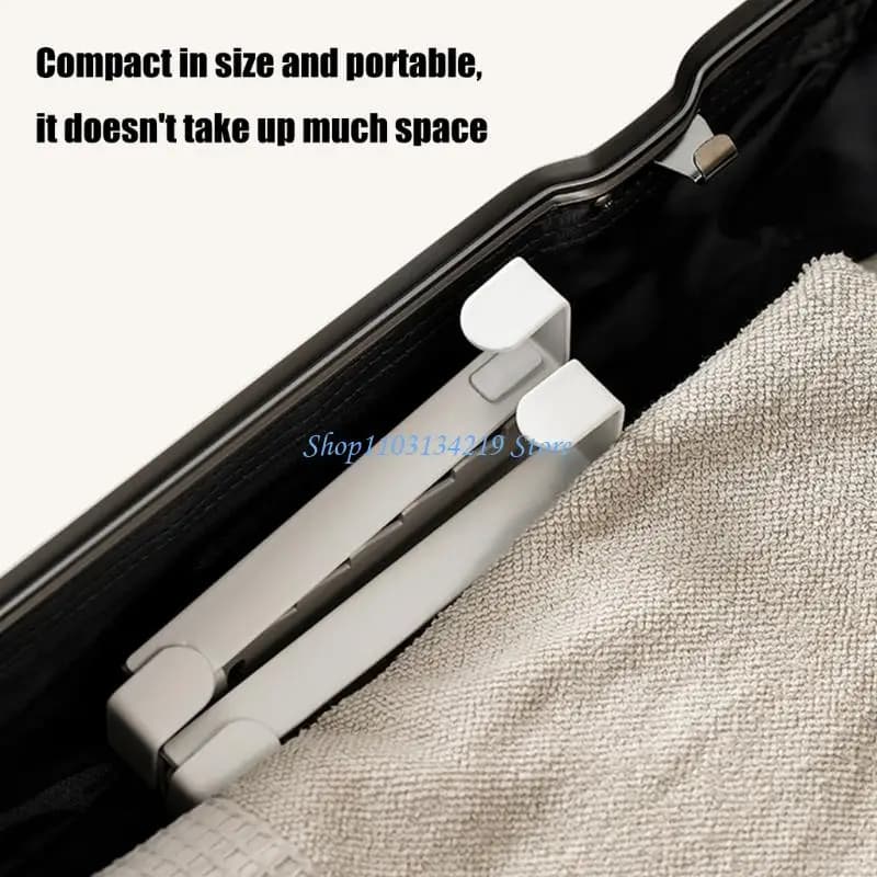 N5KC Door Mounted Clothes Coat Hook Heavy Load Rack for Kitchen or Bathroom Hanging Space Saving Bedroom Robe Hanger
