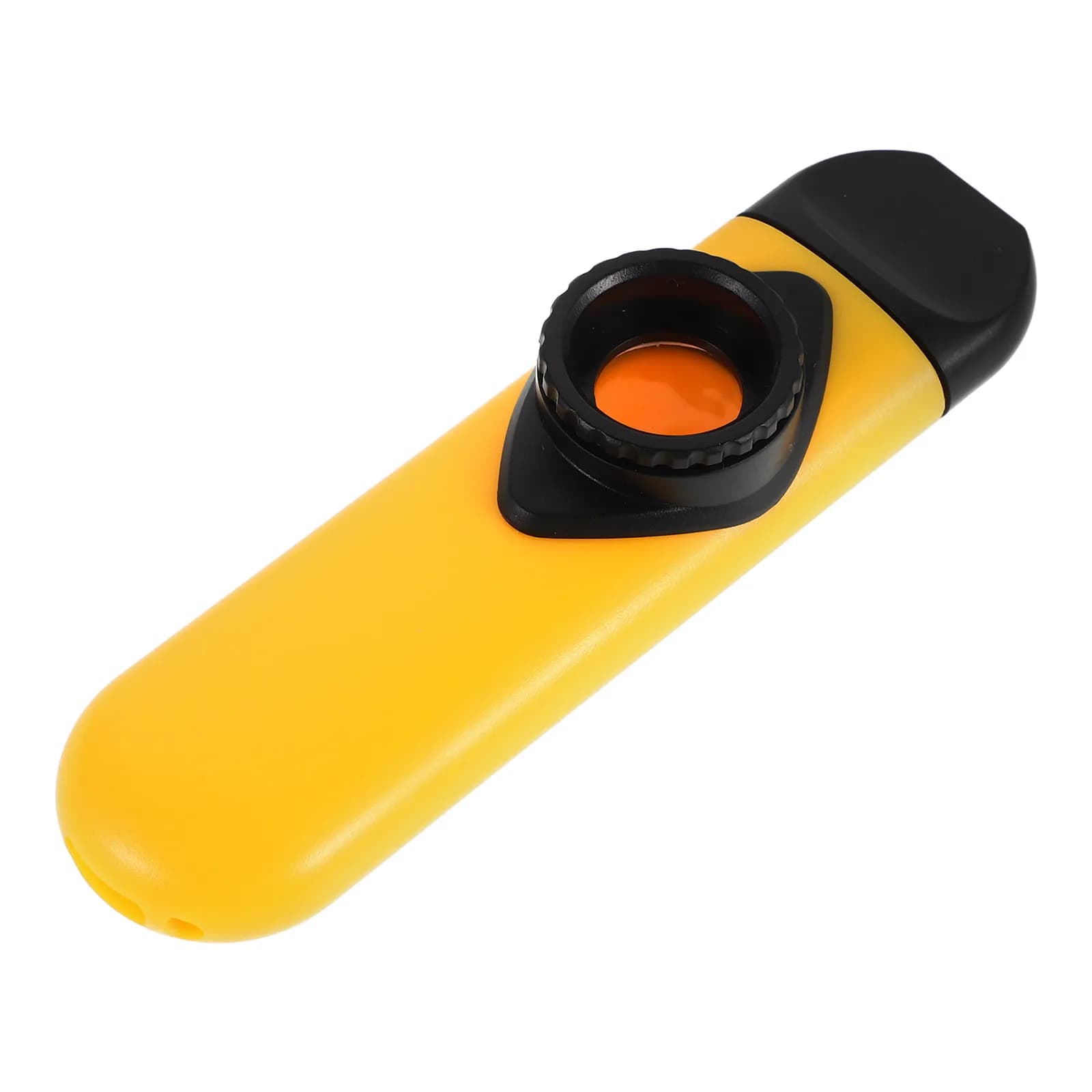 Kazoo Giallo in ABS, Strumento Musicale Portatile, Compagno per Ukulele e Chitarra, Facile da Suonare, per Principianti e Amanti della Musica, Kazoo con Tono Regolabile