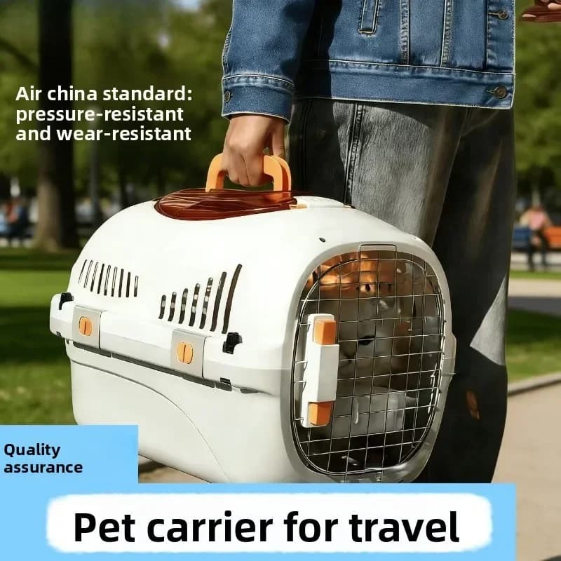 Pet Carrier Airline Portable Travel Crate Cat Dog Cat Carrier Dog Carrier Pet Accessories Cat Travel Suitcase Outdoor Pet Box
