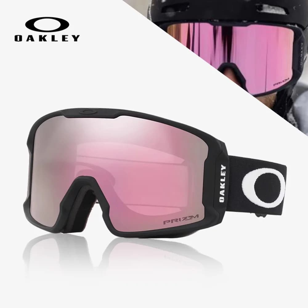 Occhiali da sci Oakley Line Miner [M], occhiali da neve con lenti Prizm, modello [7093], occhiali protettivi unisex