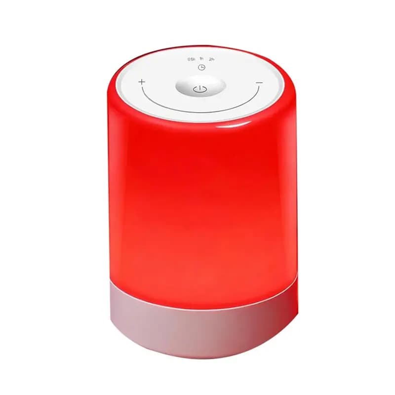 A83X - Lampada per Terapia della Luce Rossa per il Sonno, con Funzione di Aiuto al Sonno, Tipo Touch, Lunghezza d'Onda 670nm, Luce Notturna Rossa e Lampada Solare