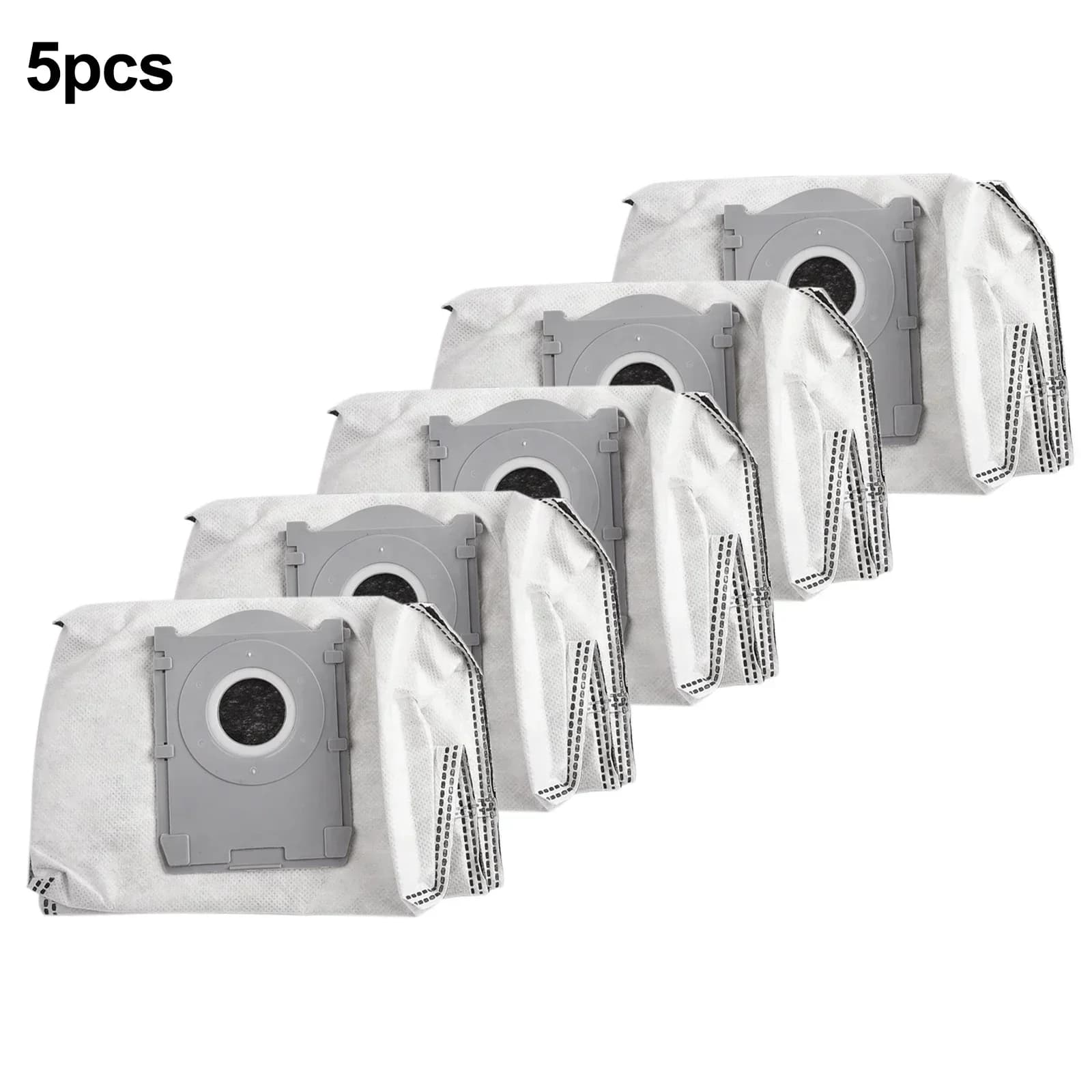 5PCS Non-woven Fabrics Dust Bags For ECOVACS For DEEBOT X8, T50, T50 Max, T30C Pro, And DDB030041 Series Vacuum Cleaner Parts