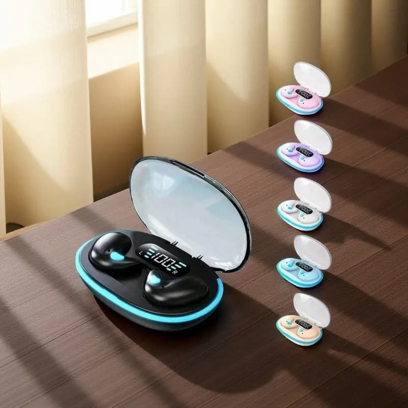 Auricolari X55 Auricolari wireless Cuffie Riduzione del rumore Gioco sportivo Sonno Auricolari Bluetooth 5.3 HIFI