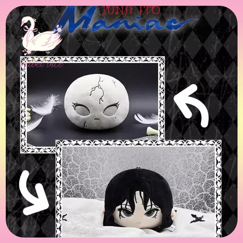 Originale Nullset Junji Ito Switching Big Head Series Peluche Bambola Kawakami Souichi Anime Periferico Acg Giocattolo Figura Collezione Regalo