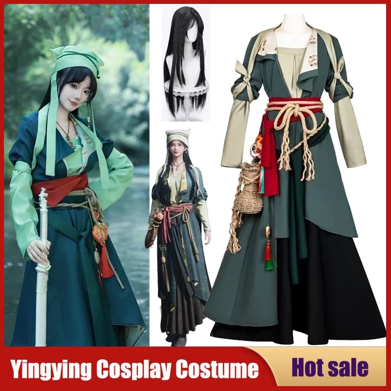Game Cosplay Costume Where Winds Meet, Yan Yun Shi Liu Sheng, Heroin Yingying, Chinese Shooting Dress for Role Games