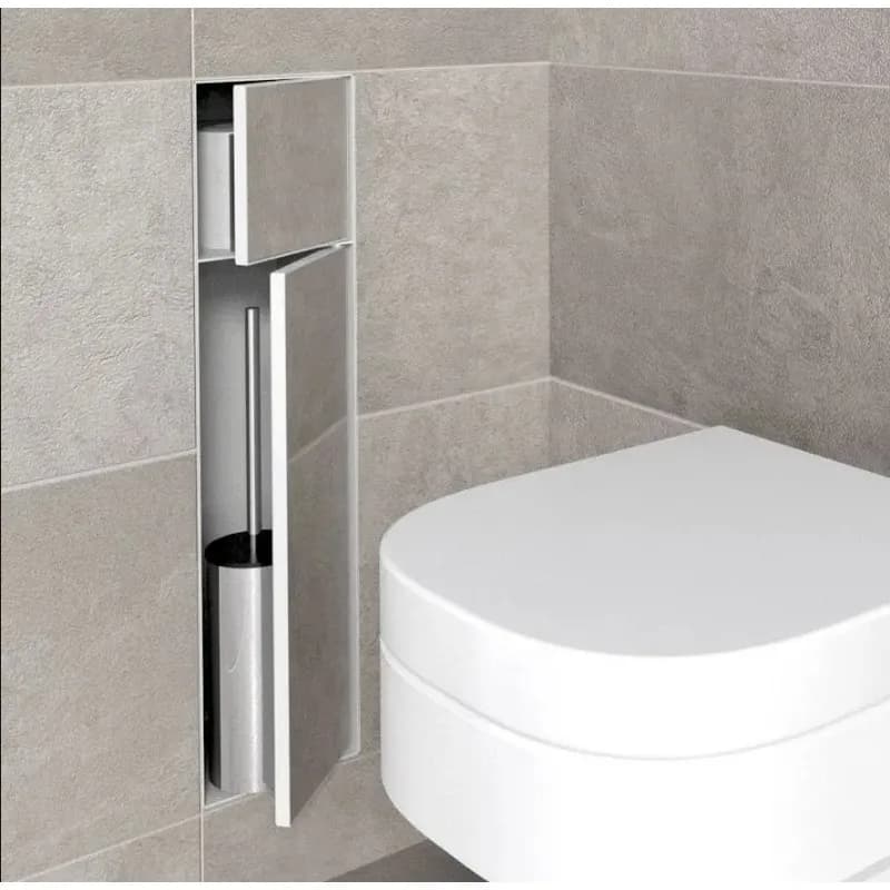 Built-in Bathroom Cabinets Anti Rust Toilet Brushed Storage Niche Toiletpaper Dropshipping Shower Niche Niche Encastrable