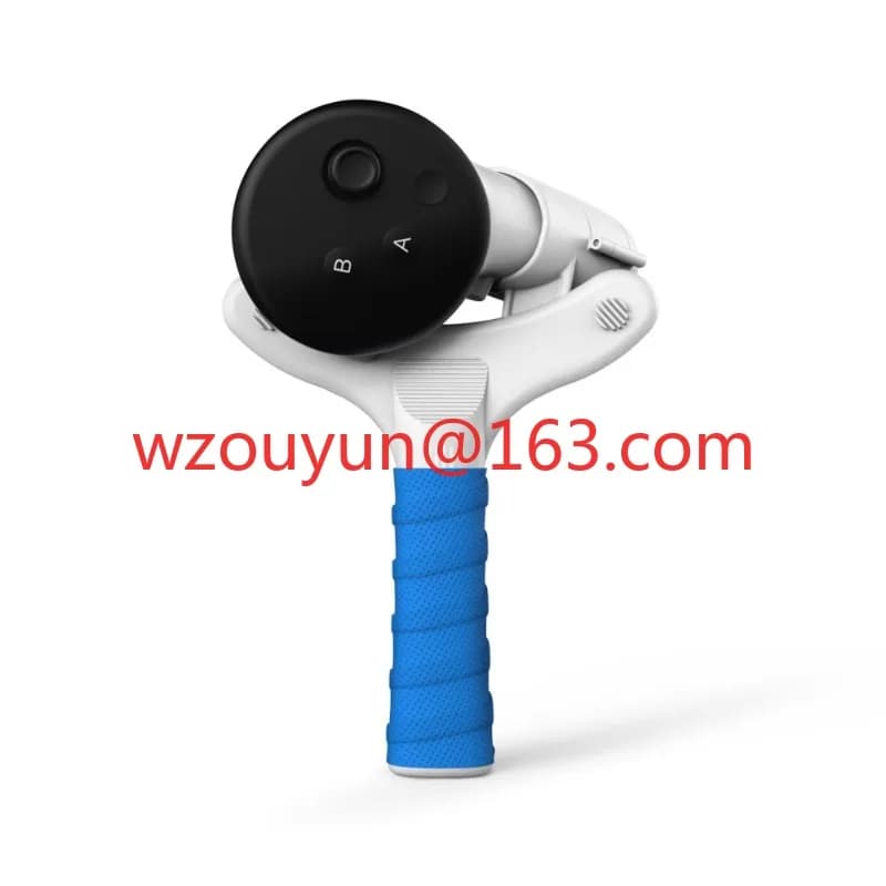 Adatto per Meta Quest 3 Maniglia per racchetta da ping pong Accessori VR Esperienza migliorata Racchetta orizzontale Racchetta verticale