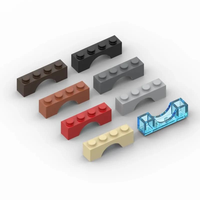 20 pz MOC assemblangi compatibili particelle mattoni Bulk modello 3659 1 x4per blocchi di logistica storia fai a-da-te giocattoli