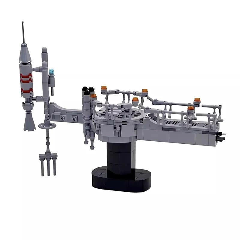 MOC 75294 Idee Famose Star Scena di film Cloud City Duel on Bespin Diorama Set di modelli Building Blocks Educazione Giocattoli per bambini Regalo