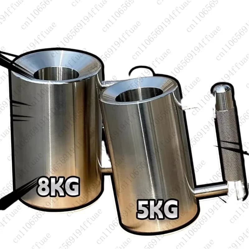 Tazza per acqua con manubri in sovrappeso, 6 8 10 kg, tazza fitness in acciaio inossidabile 304 per uso alimentare