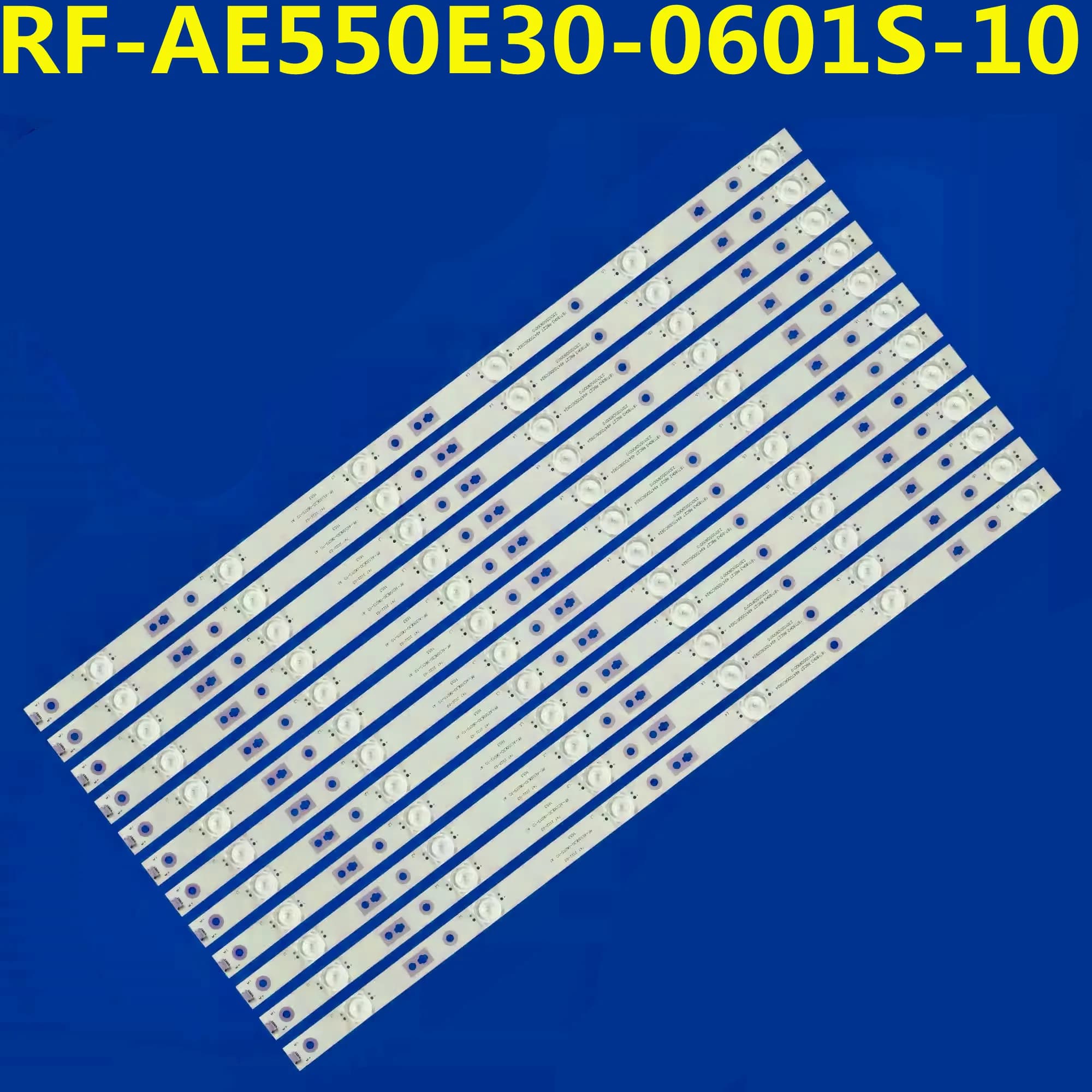 2Kit Striscia di retroilluminazione a LED 6 lampade RF-AE550E30-0601S-10 A1 Per LQ55AL88S81A2 LQ55AL88S51 LQ55H71 U55Q81 T550QVR06.0 LSC550FN08