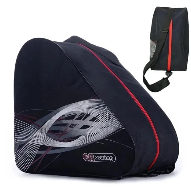 Snow Ski Boots Bag Ice-Skating Helmet Carry Shoulder Bag Roller Skate Helmet Storage Bag for Men Women