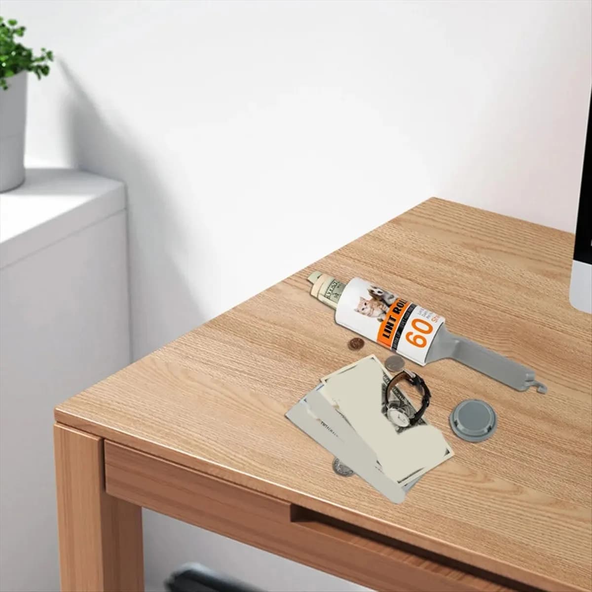 AA83 Hiding Places for Valuables Clothes Lint Roller Diversion Multifunctional Secret Compartment Items DisguisedSafe B