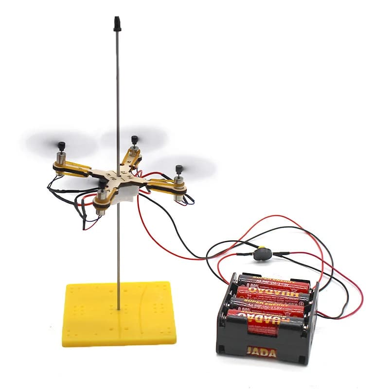 1PCS DIY Drone Model Kids Science Toy Technology Physics Teaching Aids Helicopter Game Learning Educational Toys for Children
