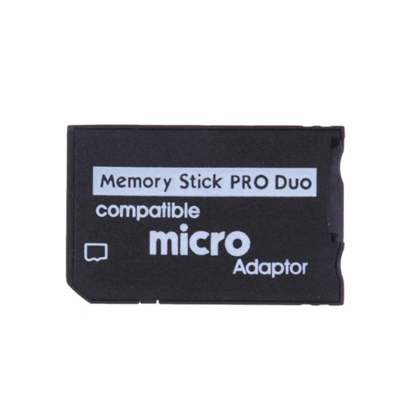 1Pc Pro Duo Card Reader adattatore per scheda di memoria Micro SD SDHC TF a Memory Stick Adapter per Sony PSP Micro SD Memory Stick Pro Duo