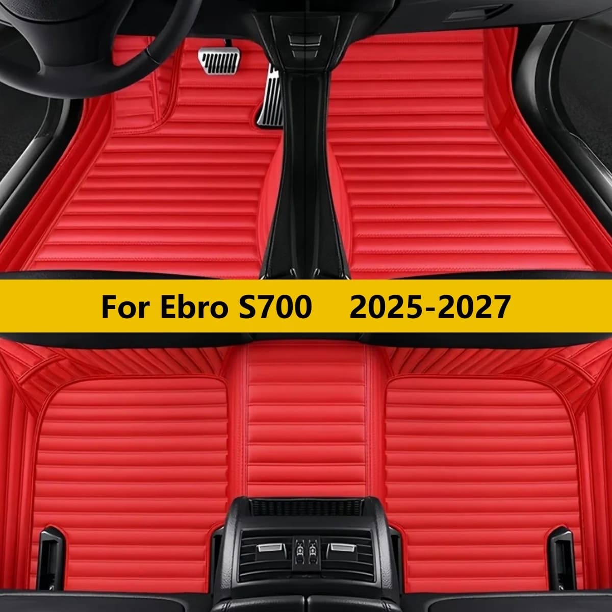 Custom Car Floor Mats For Ebro S700 2025 2026 2027 Waterproof Foot Pads Floor Mats Carpets Car Accessories Inter