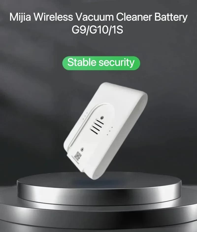 Per XIAOMI G9 G10 Accessori per aspirapolvere Batteria estesa per XIAOMI G9 3000mAh G10 4000mAh 25.2v Batteria al litio
