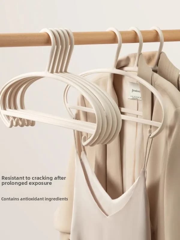 Appendiabiti Antiscivolo Senza Segni per Uso Domestico, Design Creativo in Plastica per Armadio e Asciugatura Vestiti