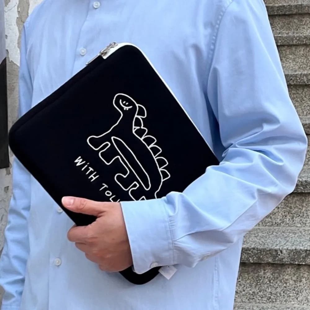Borsa per laptop portatile da 15,6 pollici Borsa per tablet per cani gatto Borsa per computer sottile per ragazza orso Laptop da 15,6 pollici