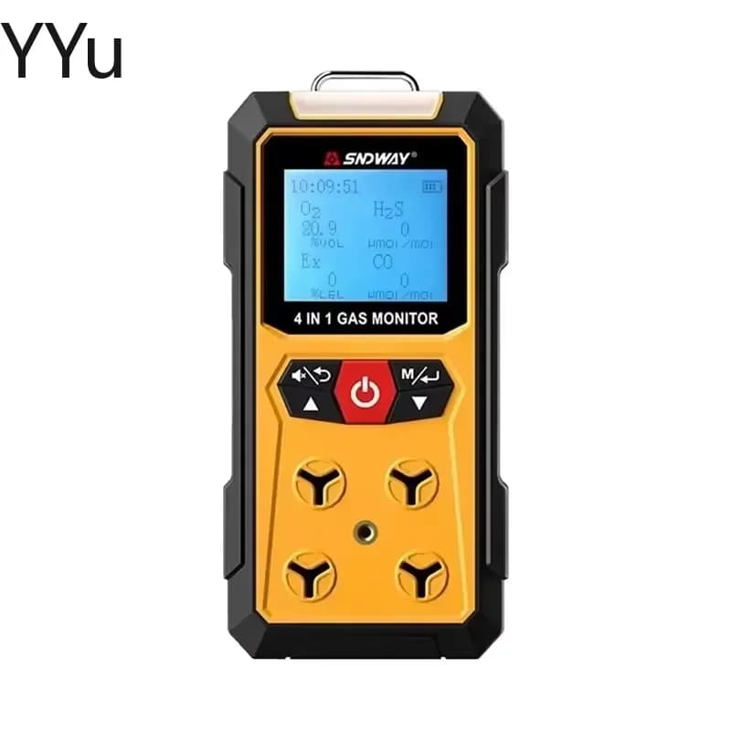 for SW-7500A Professional Digital Gas Detector CO2 Carbon Monoxide Monitor Alarm Sensor Tester Meter Portable Air Quality