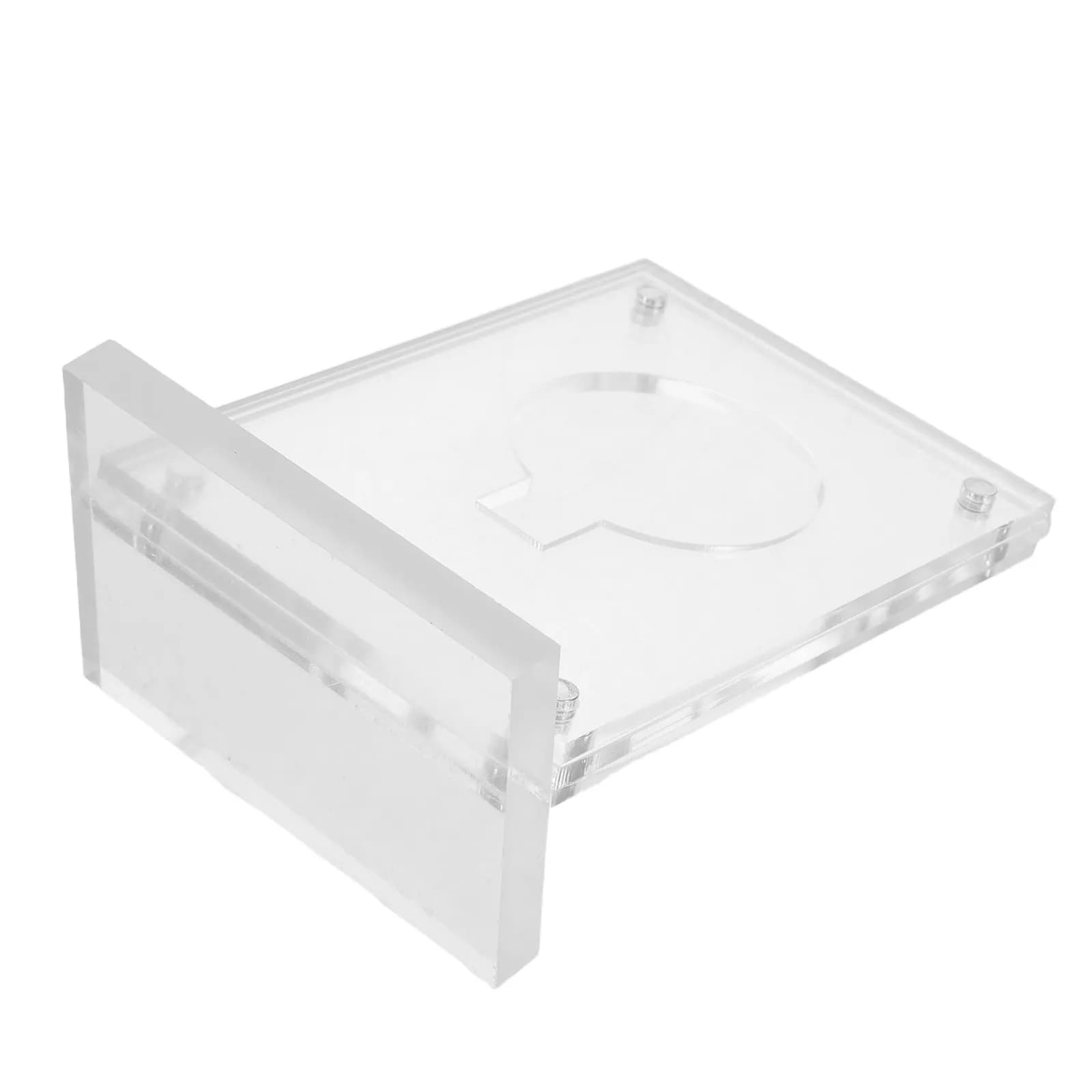 Espositore per Chitarra con Supporto Trasparente in Acrilico per Collezione