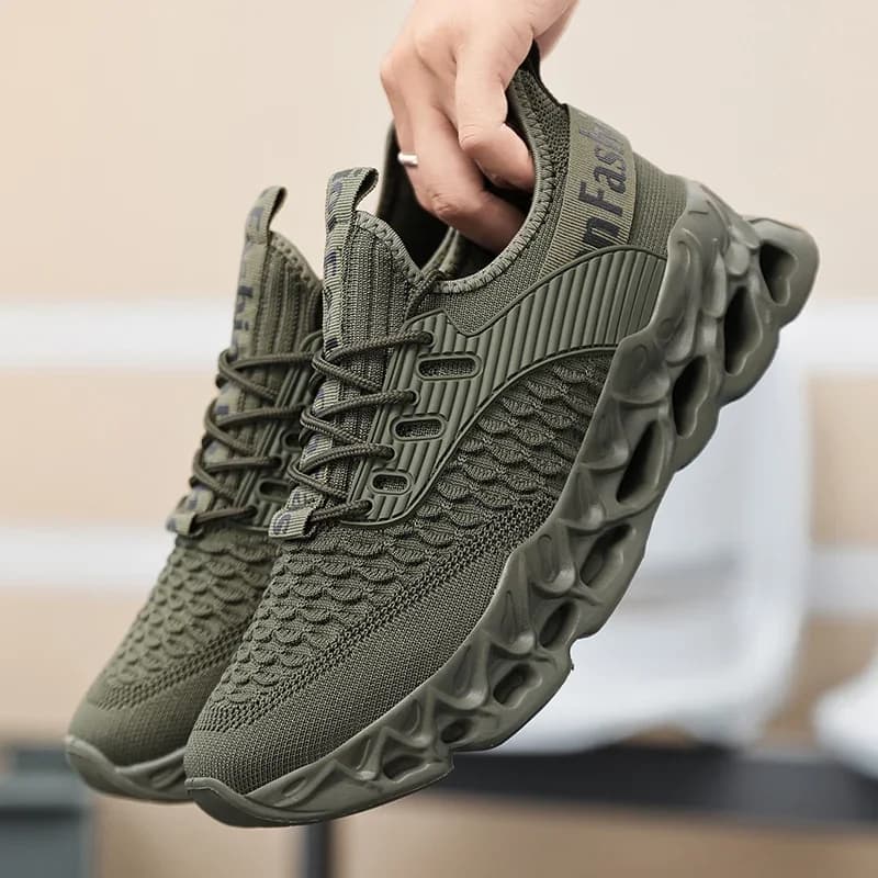 Scarpe da ginnastica da uomo comode scarpe da corsa sportive da uomo sneaker casual da esterno traspirante da uomo allenamento atletico palestra sneaker scarpe da uomo