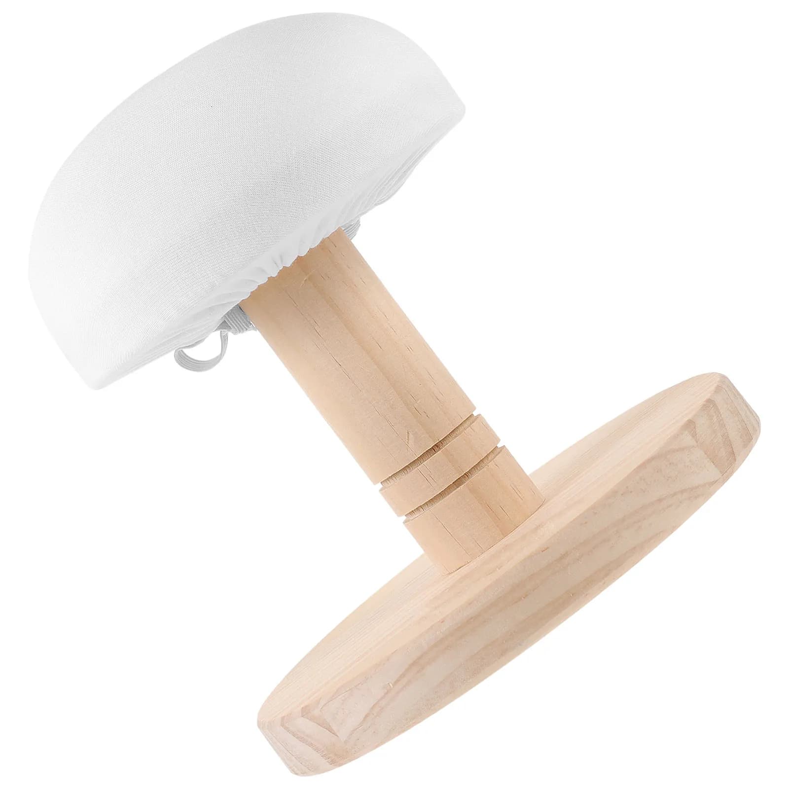 Premium Wood Bra Ironing Stool with Padded Sleeve Collar Cuff Ironing Board for Shirts Skirts Pants Home Hotel Dormitory Use