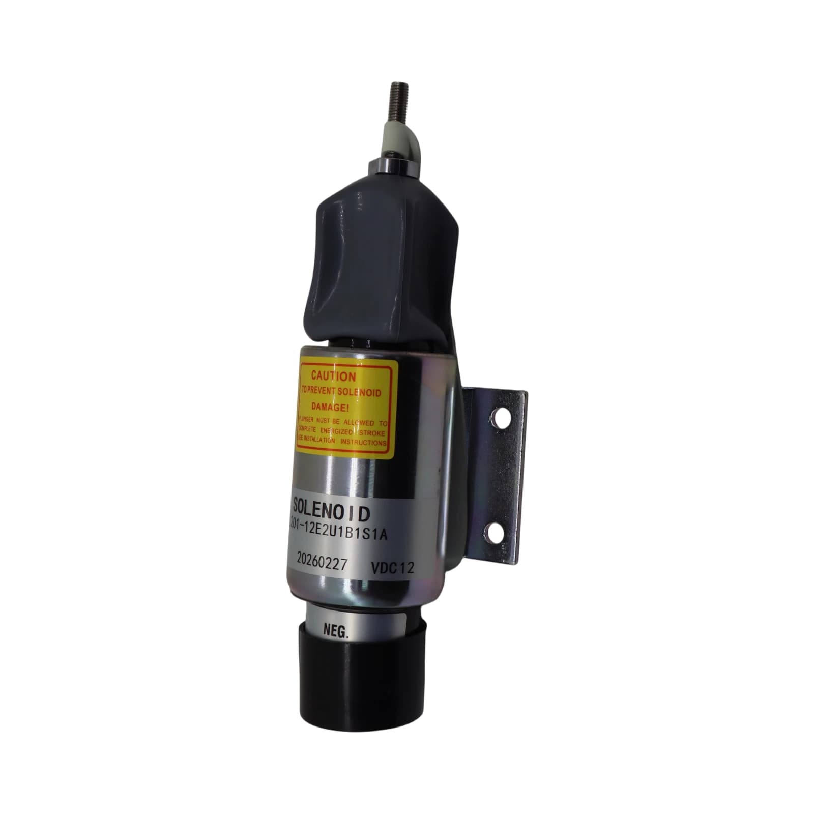 Solenoide di arresto carburante 12V 2001-12E2U1B1S1A per Woodward, Mitsubishi Mixer Truck, Snorkel Lift, UpRight Lift.