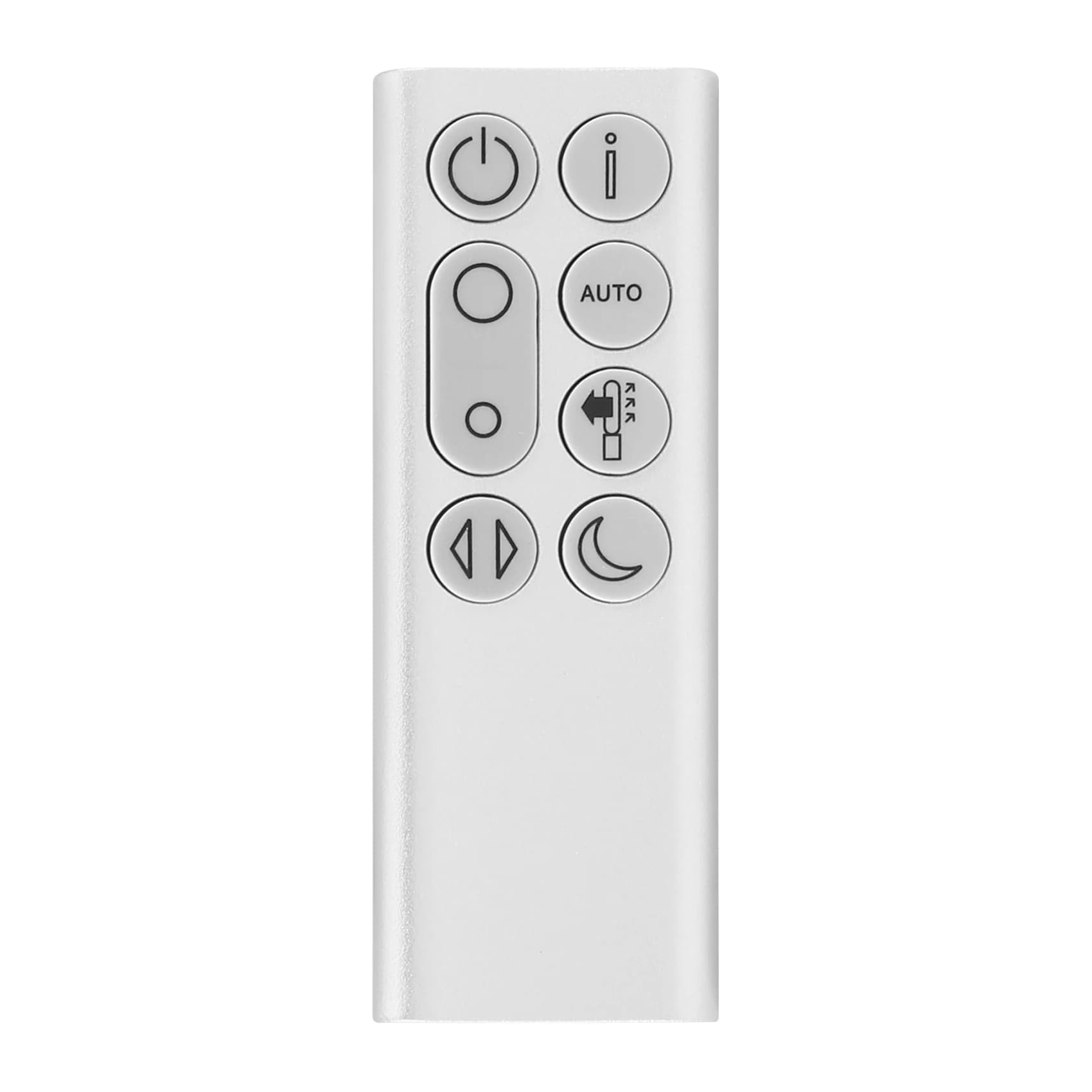 Telecomando sostitutivo per Dyson Pure Cool TP04 TP06 TP09 DP04 telecomando ventola purificante (argento)