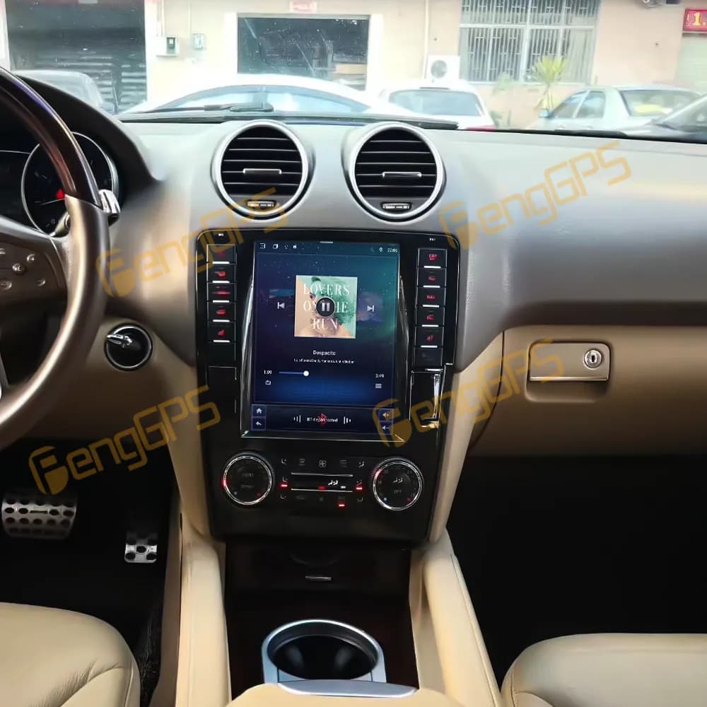 Per Mercedes Benz ML 2005-2011 13.3 pollici Android 13.0 Lettore video multimediale per auto Navigazione GPS Carplay 4G WiFi 360 Accessori